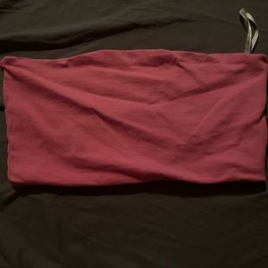 tube top (more like a bandeau top)
